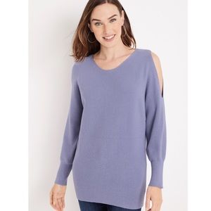 Sweater with arm cut out detail NWT